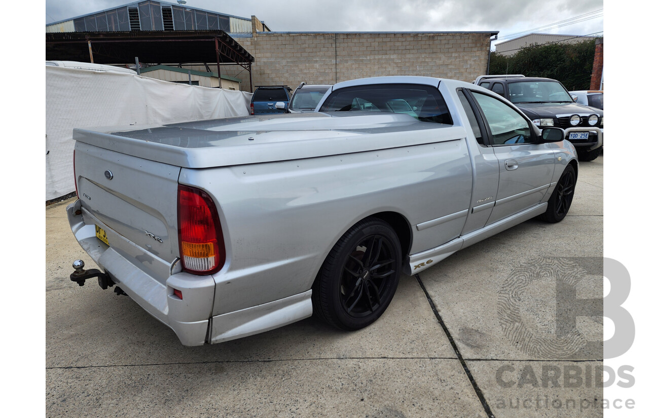 04/2006 Ford Falcon XR6 MAGNET RWD BF Utility Silver 4.0L