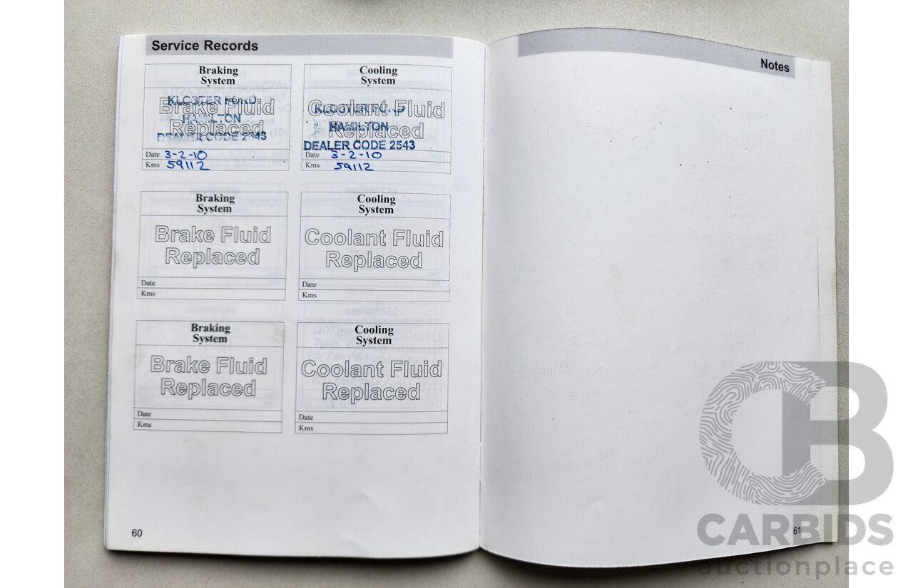 04/2006 Ford Falcon XR6 MAGNET RWD BF Utility Silver 4.0L