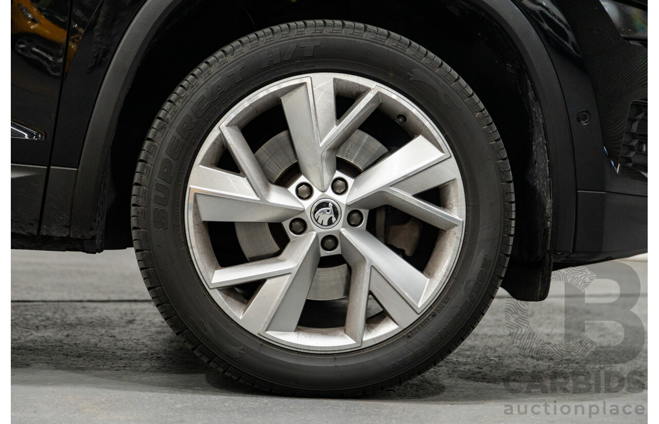 01/2018 Skoda Kodiaq 132TSI (4x4) NS MY18 4d Wagon Black Magic Pearl Turbo 2.0L - 7 Seater