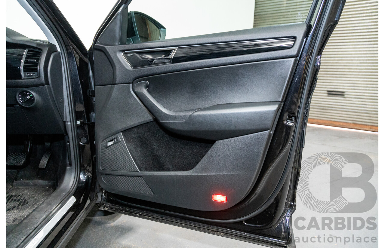 01/2018 Skoda Kodiaq 132TSI (4x4) NS MY18 4d Wagon Black Magic Pearl Turbo 2.0L - 7 Seater