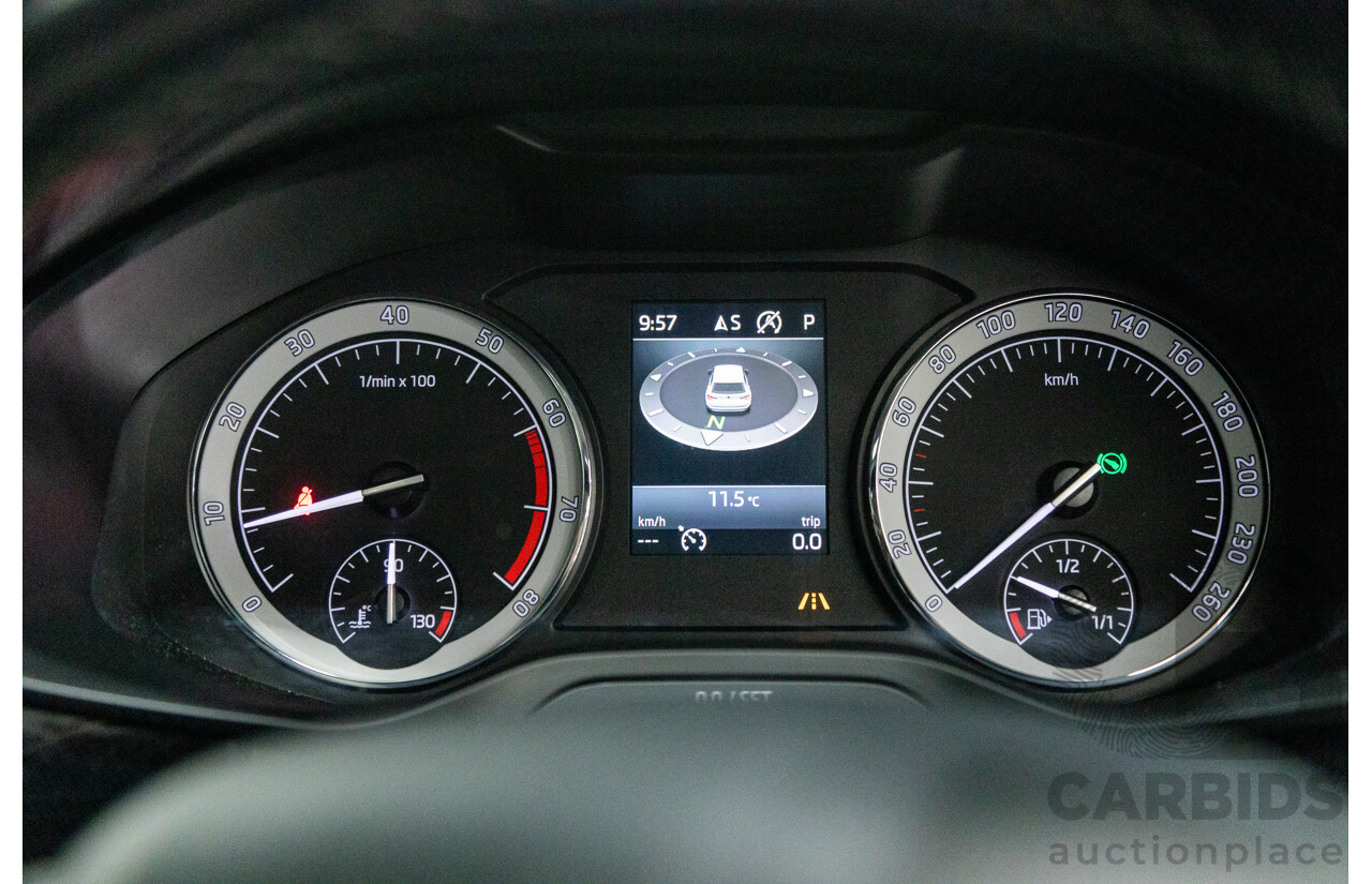 01/2018 Skoda Kodiaq 132TSI (4x4) NS MY18 4d Wagon Black Magic Pearl Turbo 2.0L - 7 Seater