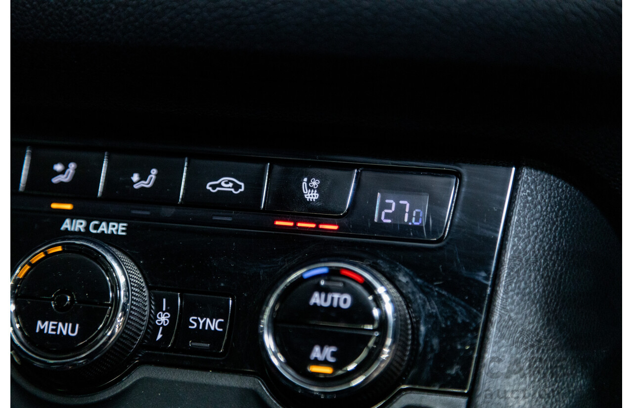 01/2018 Skoda Kodiaq 132TSI (4x4) NS MY18 4d Wagon Black Magic Pearl Turbo 2.0L - 7 Seater