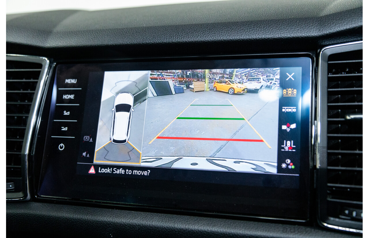 01/2018 Skoda Kodiaq 132TSI (4x4) NS MY18 4d Wagon Black Magic Pearl Turbo 2.0L - 7 Seater