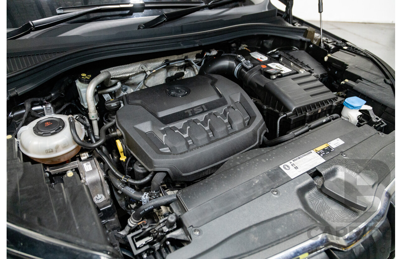 01/2018 Skoda Kodiaq 132TSI (4x4) NS MY18 4d Wagon Black Magic Pearl Turbo 2.0L - 7 Seater