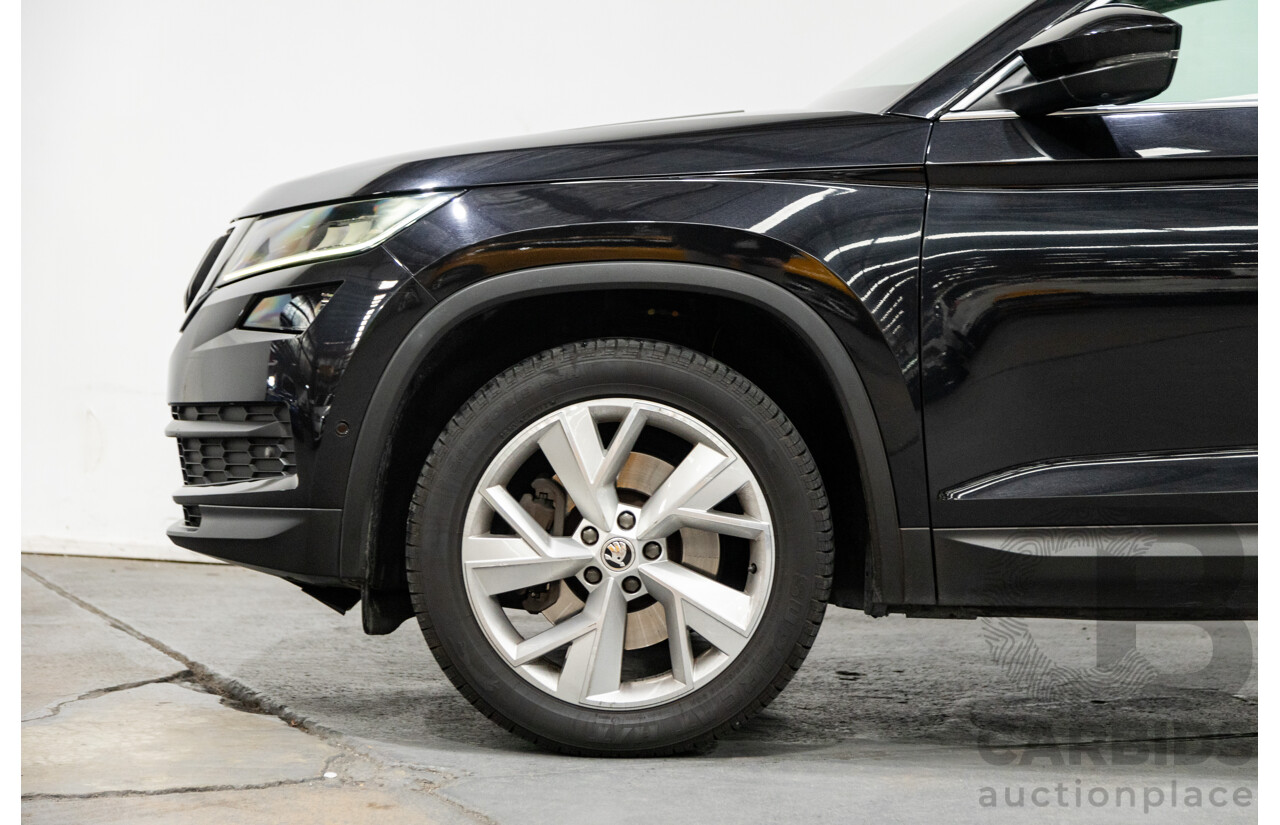 01/2018 Skoda Kodiaq 132TSI (4x4) NS MY18 4d Wagon Black Magic Pearl Turbo 2.0L - 7 Seater