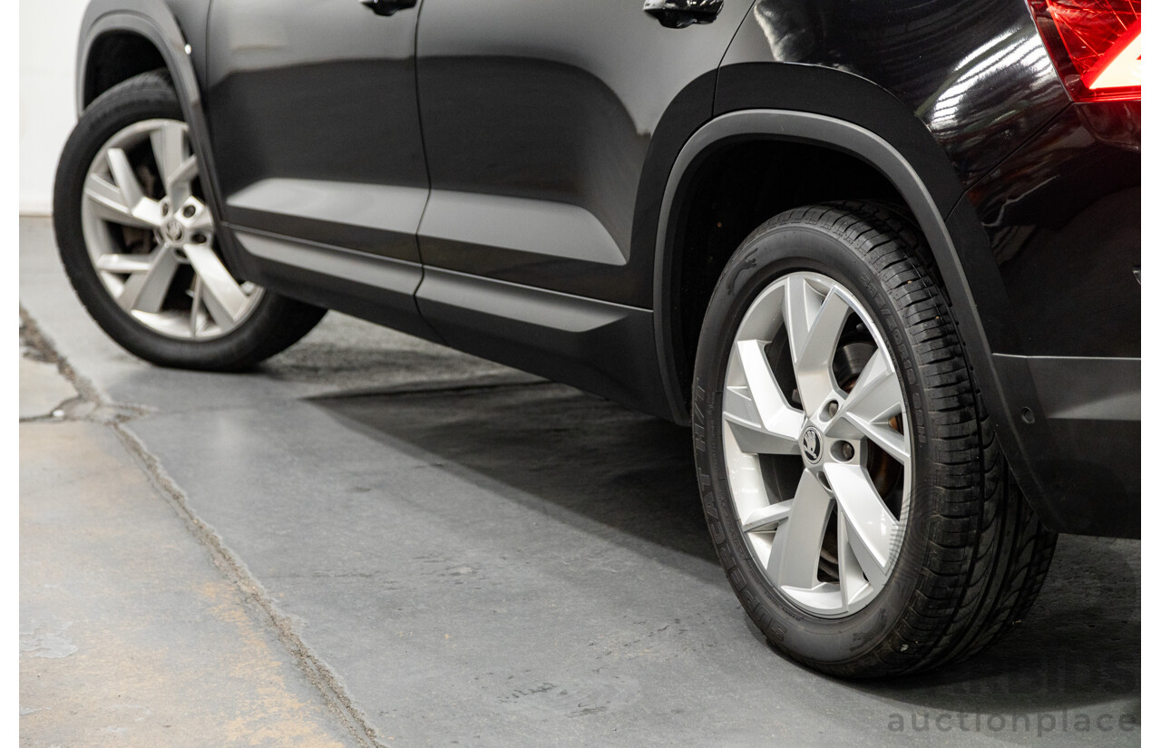 01/2018 Skoda Kodiaq 132TSI (4x4) NS MY18 4d Wagon Black Magic Pearl Turbo 2.0L - 7 Seater