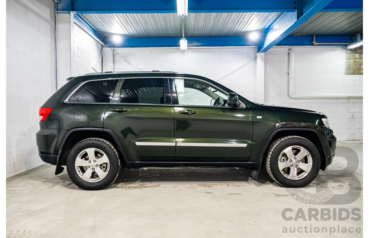 2/2011 Jeep Grand Cherokee Laredo (4x4) WK 4d Wagon Green V6 3.6L