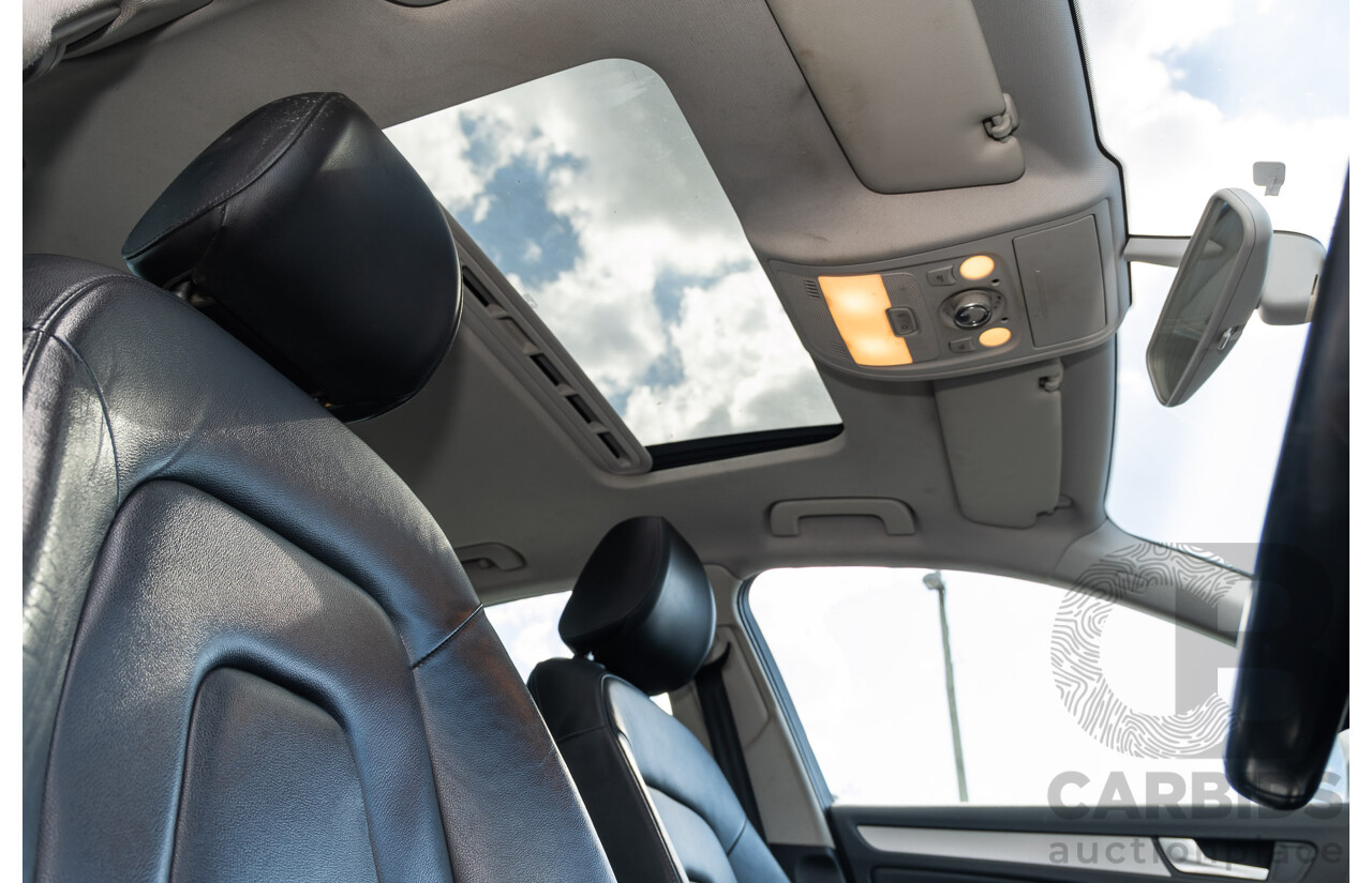 8/2011 Audi A4 2.0 TDi e B8 (8K) MY12 4d Sedan Silver Turbo Diesel 2.0L