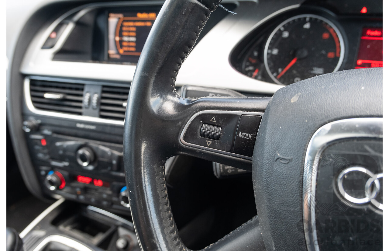 8/2011 Audi A4 2.0 TDi e B8 (8K) MY12 4d Sedan Silver Turbo Diesel 2.0L