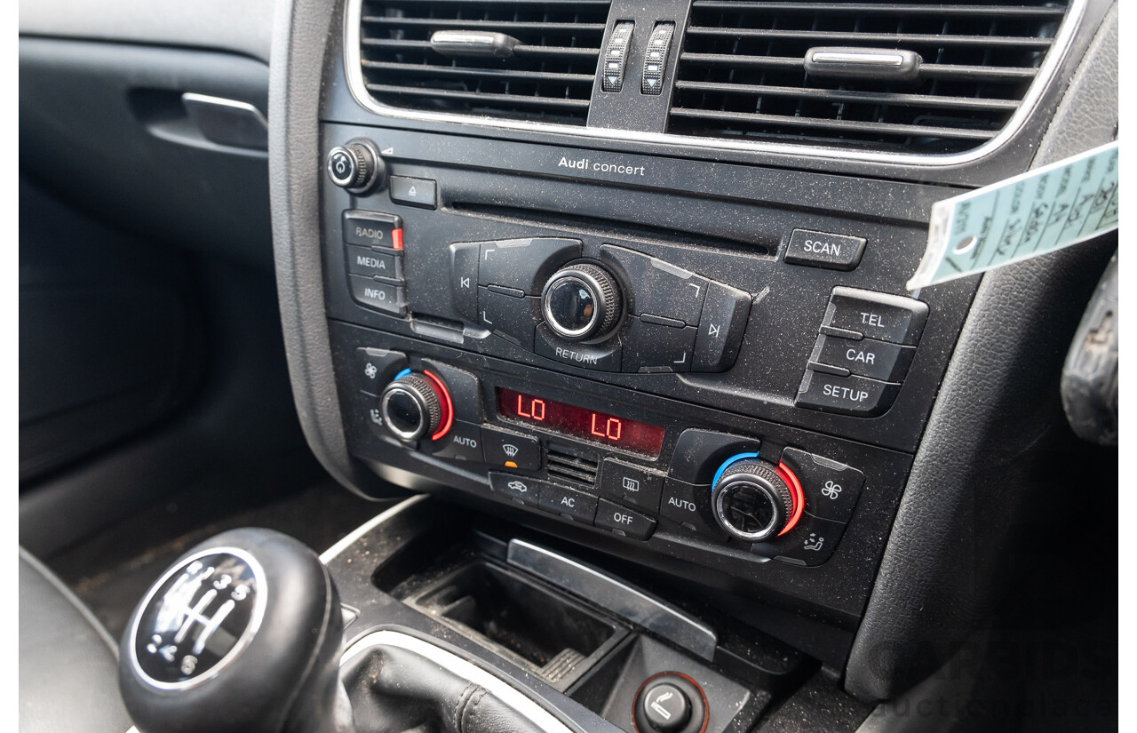 8/2011 Audi A4 2.0 TDi e B8 (8K) MY12 4d Sedan Silver Turbo Diesel 2.0L