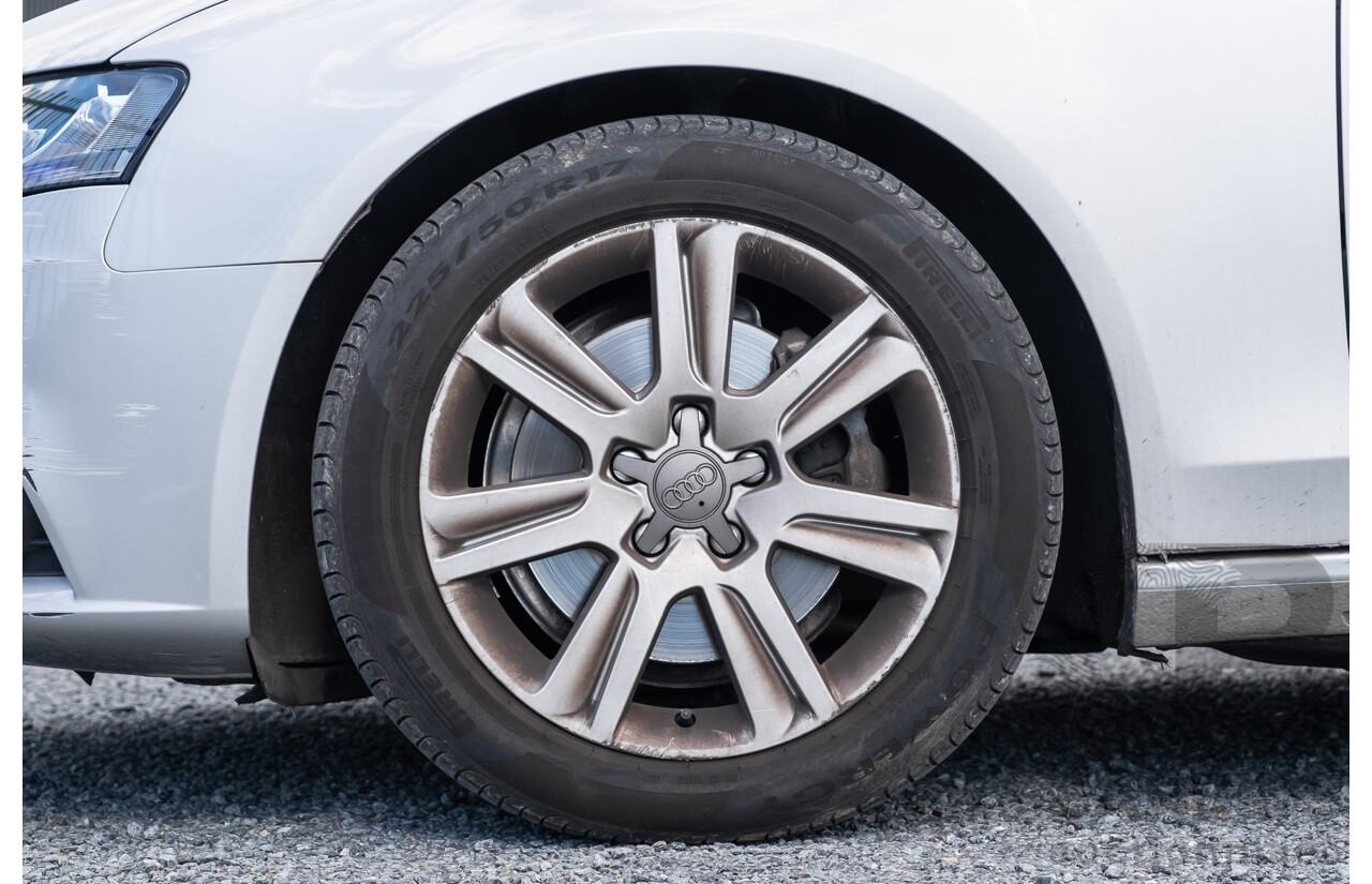 8/2011 Audi A4 2.0 TDi e B8 (8K) MY12 4d Sedan Silver Turbo Diesel 2.0L