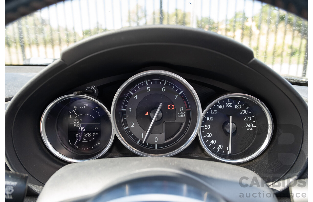 11/2015 Mazda MX-5 Skyactiv ND 2d Roadster Metallic Black 1.5L   USED