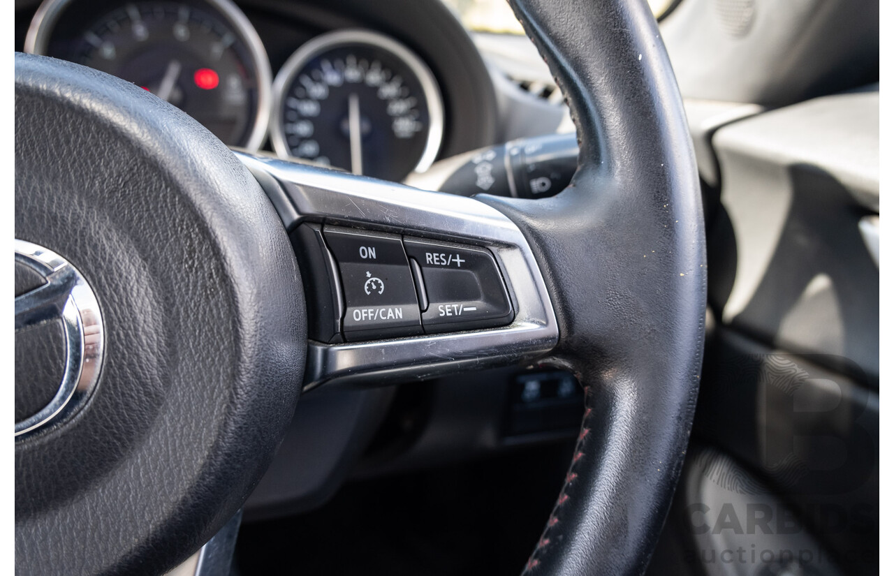 11/2015 Mazda MX-5 Skyactiv ND 2d Roadster Metallic Black 1.5L   USED