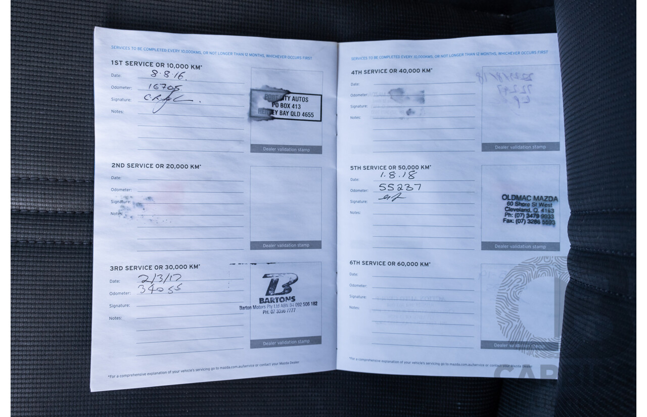 11/2015 Mazda MX-5 Skyactiv ND 2d Roadster Metallic Black 1.5L   USED