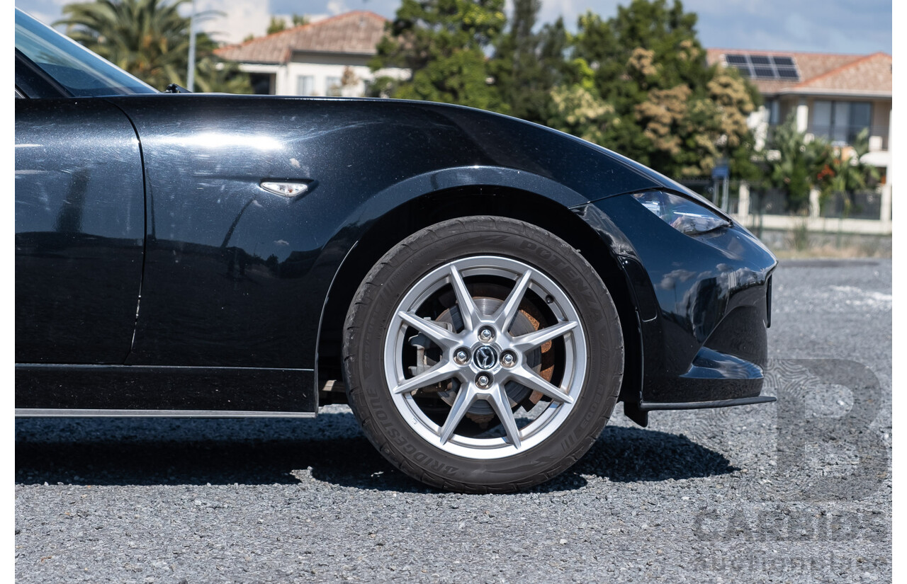 11/2015 Mazda MX-5 Skyactiv ND 2d Roadster Metallic Black 1.5L   USED