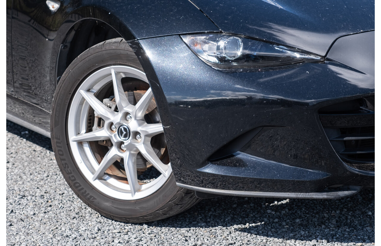 11/2015 Mazda MX-5 Skyactiv ND 2d Roadster Metallic Black 1.5L   USED