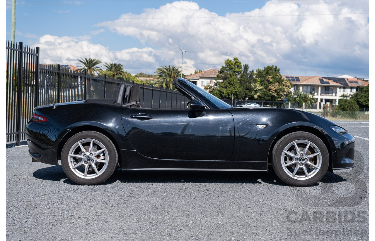 11/2015 Mazda MX-5 Skyactiv ND 2d Roadster Metallic Black 1.5L   USED
