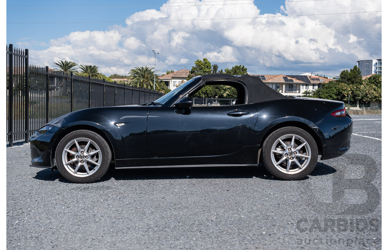 11/2015 Mazda MX-5 Skyactiv ND 2d Roadster Metallic Black 1.5L   USED