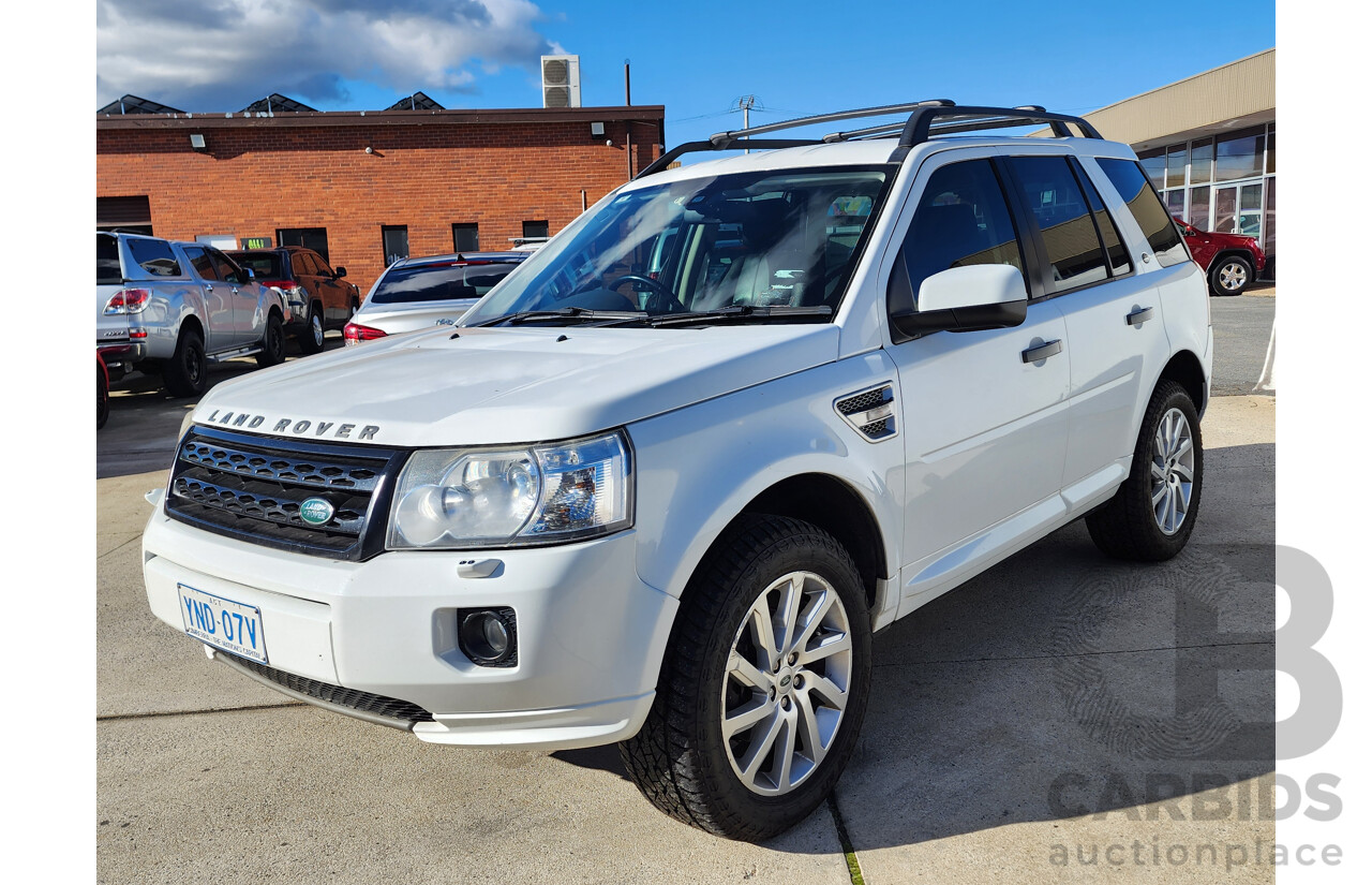 11/2010 Land Rover Freelander 2 SE (4x4) 4x4 LF MY10 4D Wagon White 3.2L
