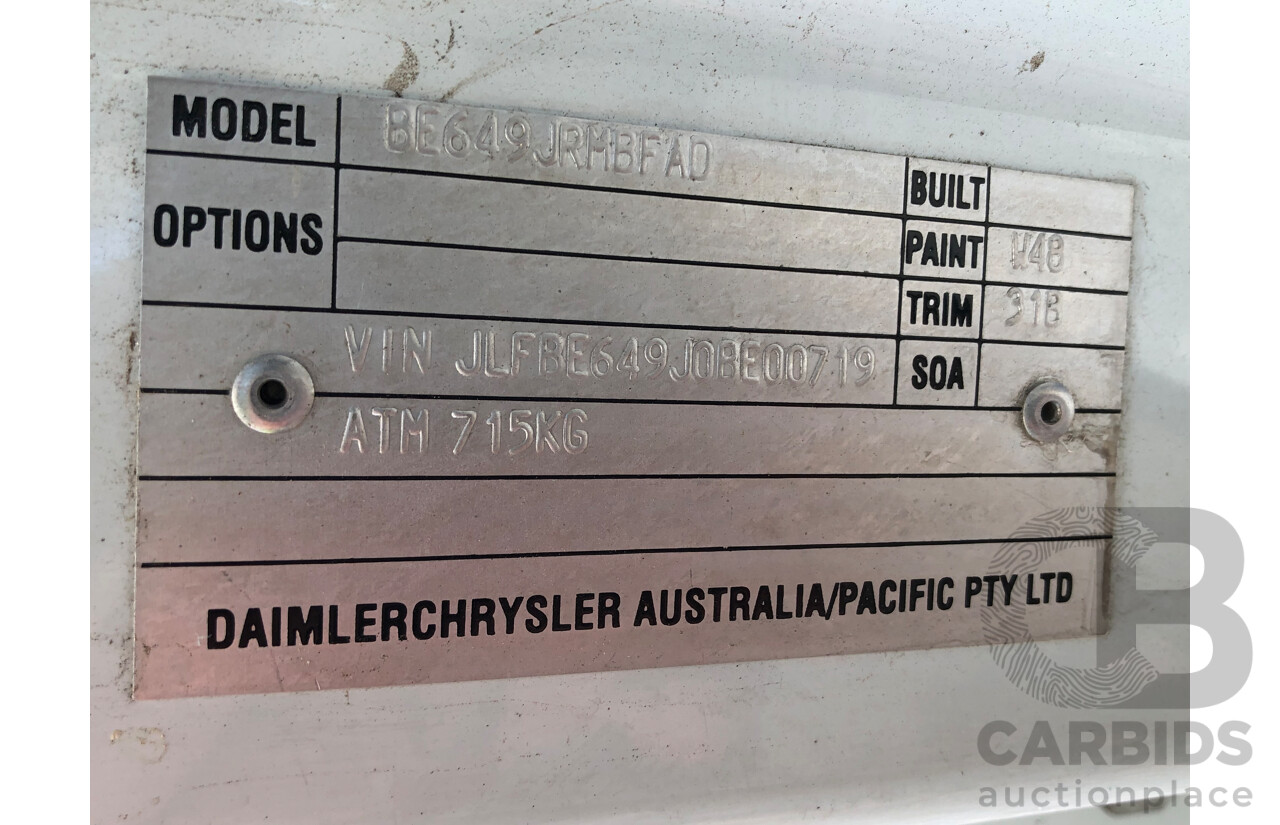 10/2007 Mitsubishi Rosa BE649 Turbo Diesel 3.9L 25 Seater Bus with Braun Vista Commercial Wheelchair Lift