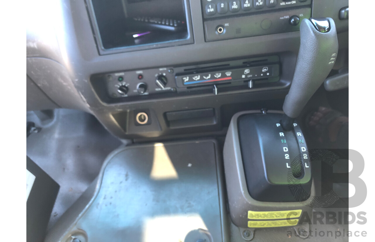 10/2007 Mitsubishi Rosa BE649 Turbo Diesel 3.9L 25 Seater Bus with Braun Vista Commercial Wheelchair Lift