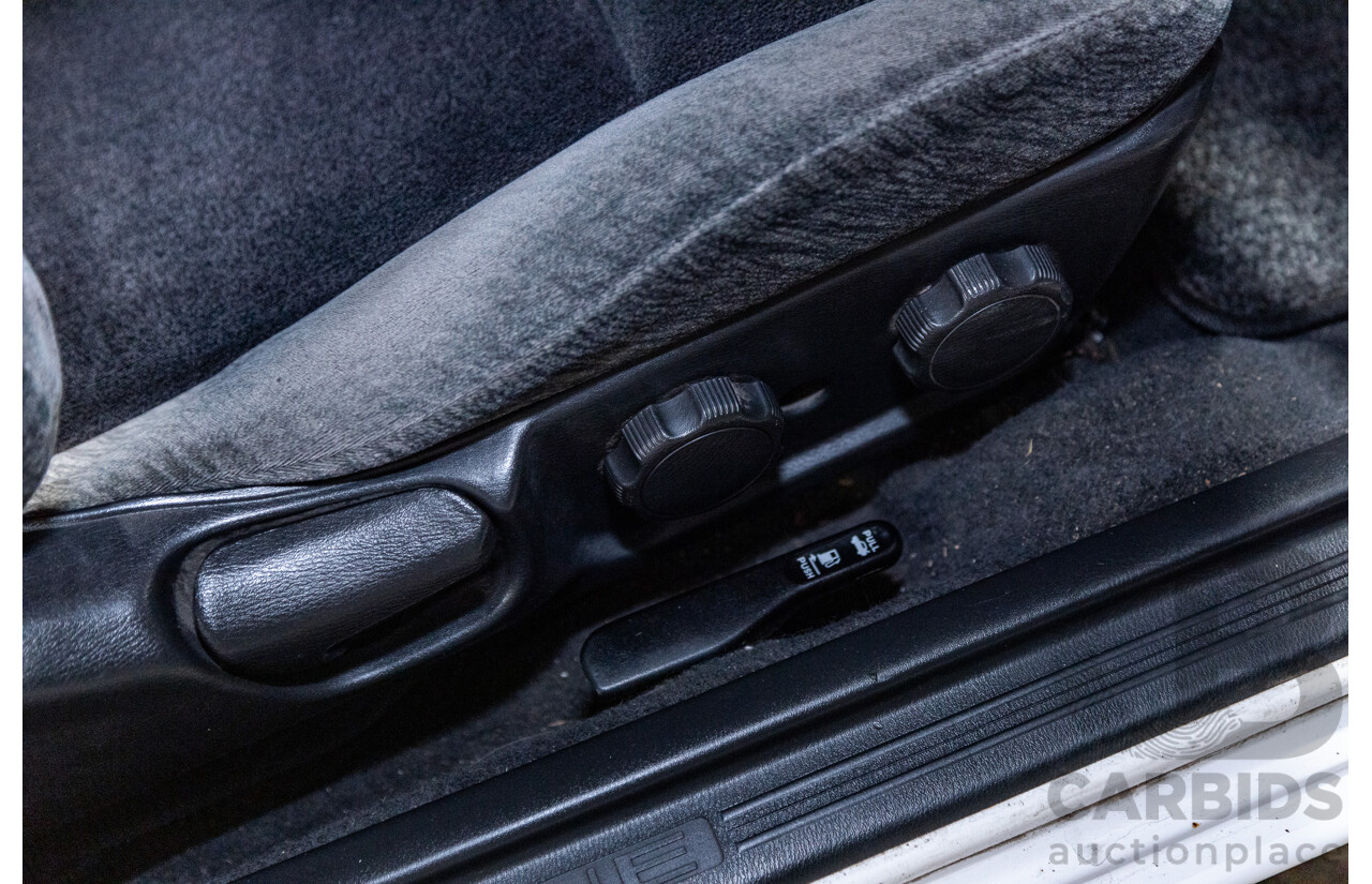 10/1994 Nissan Skyline R33 2d Coupe Ivory Matte White Wrap Turbo 4.0L - Modified with Barra Conversion - 07/2008 Import