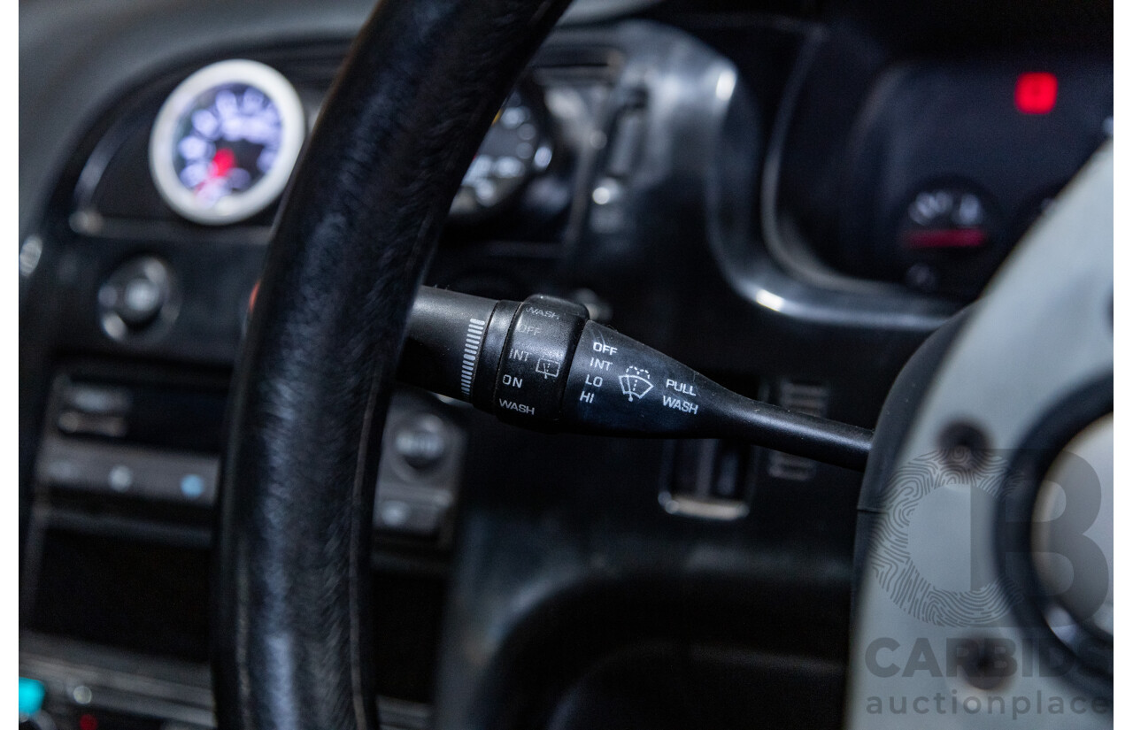 10/1994 Nissan Skyline R33 2d Coupe Ivory Matte White Wrap Turbo 4.0L - Modified with Barra Conversion - 07/2008 Import