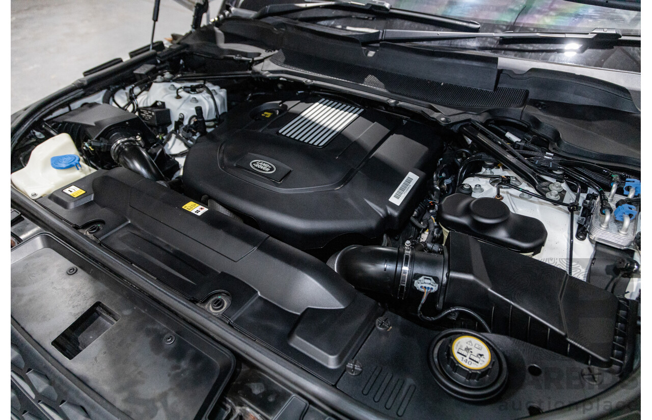 1/2018 Land Rover Range Rover Sport 3.0 SDV6 HSE Dynamic (AWD) LW MY17 4d Wagon Fuji White Twin Turbo Diesel 3.0L