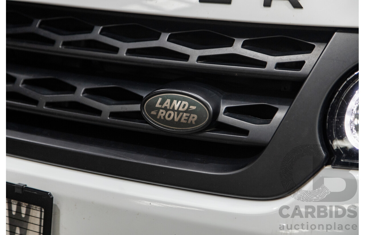 1/2018 Land Rover Range Rover Sport 3.0 SDV6 HSE Dynamic (AWD) LW MY17 4d Wagon Fuji White Twin Turbo Diesel 3.0L