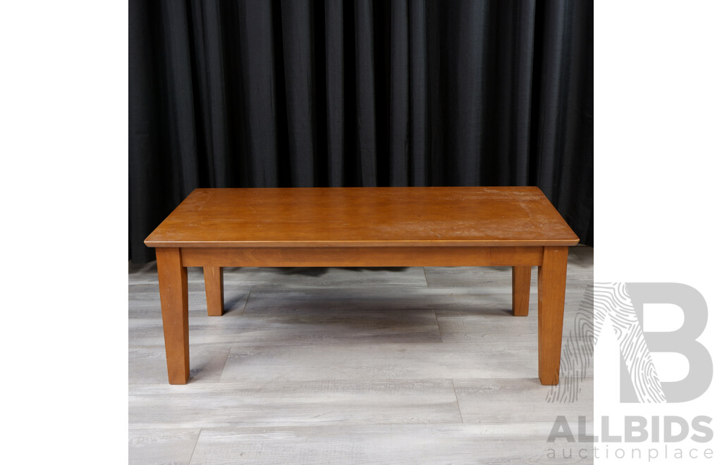 Modern Timber Coffee Table