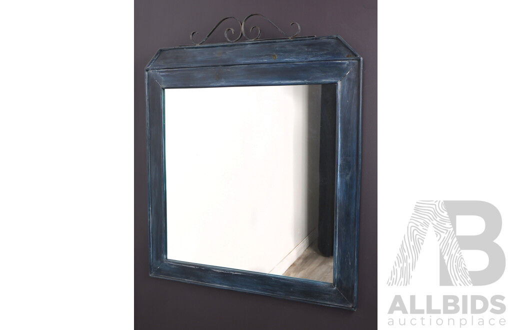 Wall Mount Mirror in Painted Timber Frame