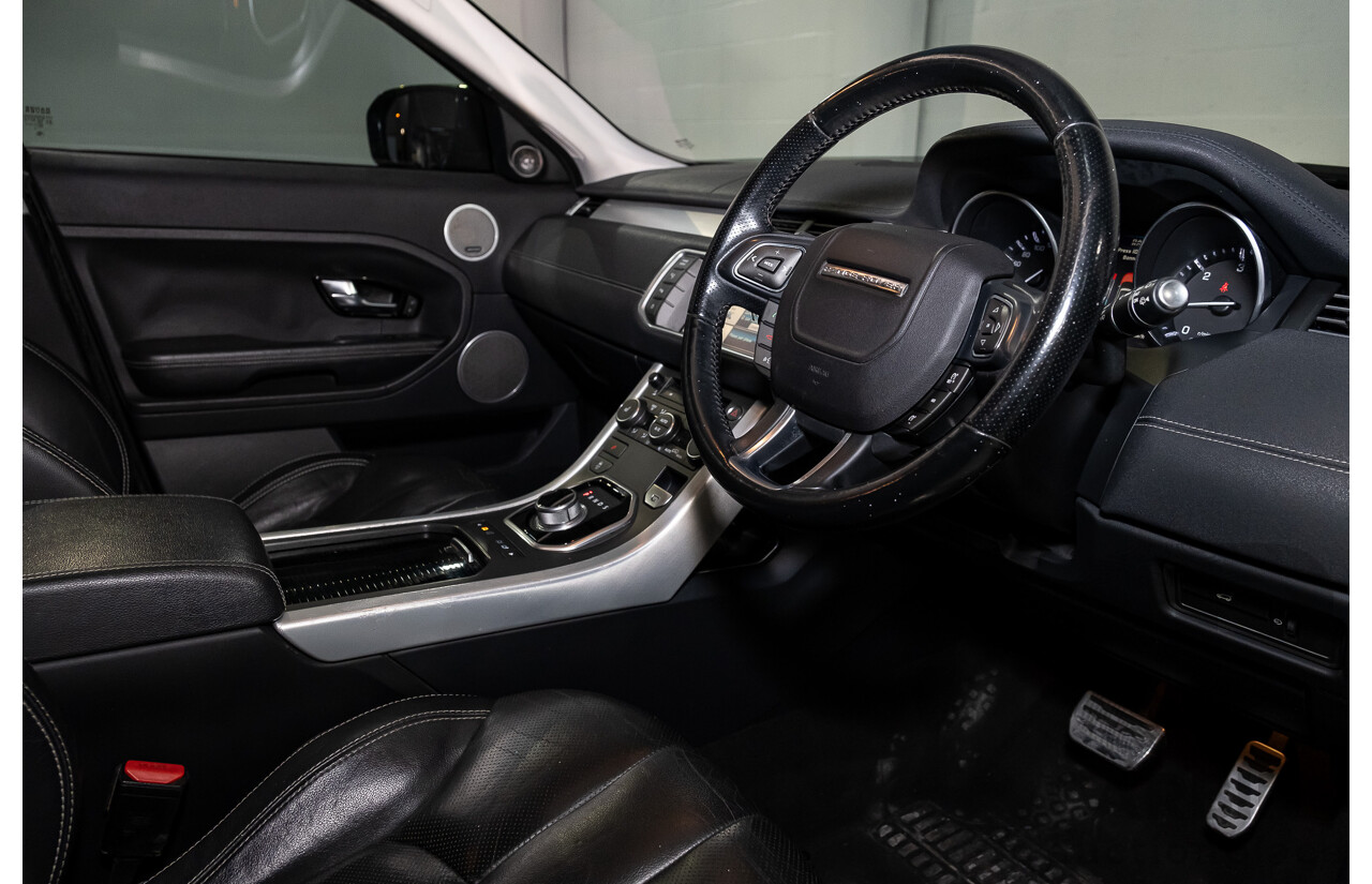 4/2012 Land Rover Range Rover Evoque SD4 Dynamic (AWD) LV 4d Wagon Santorini Black Turbo Diesel 2.2L