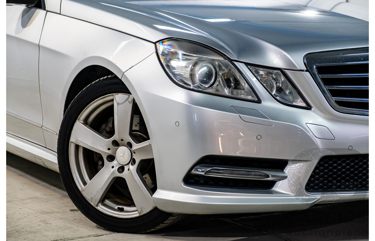 1/2013 Mercedes Benz E250 CDI 212 MY13 4d Sedan Iridium Silver Metallic Turbo Diesel 2.1L