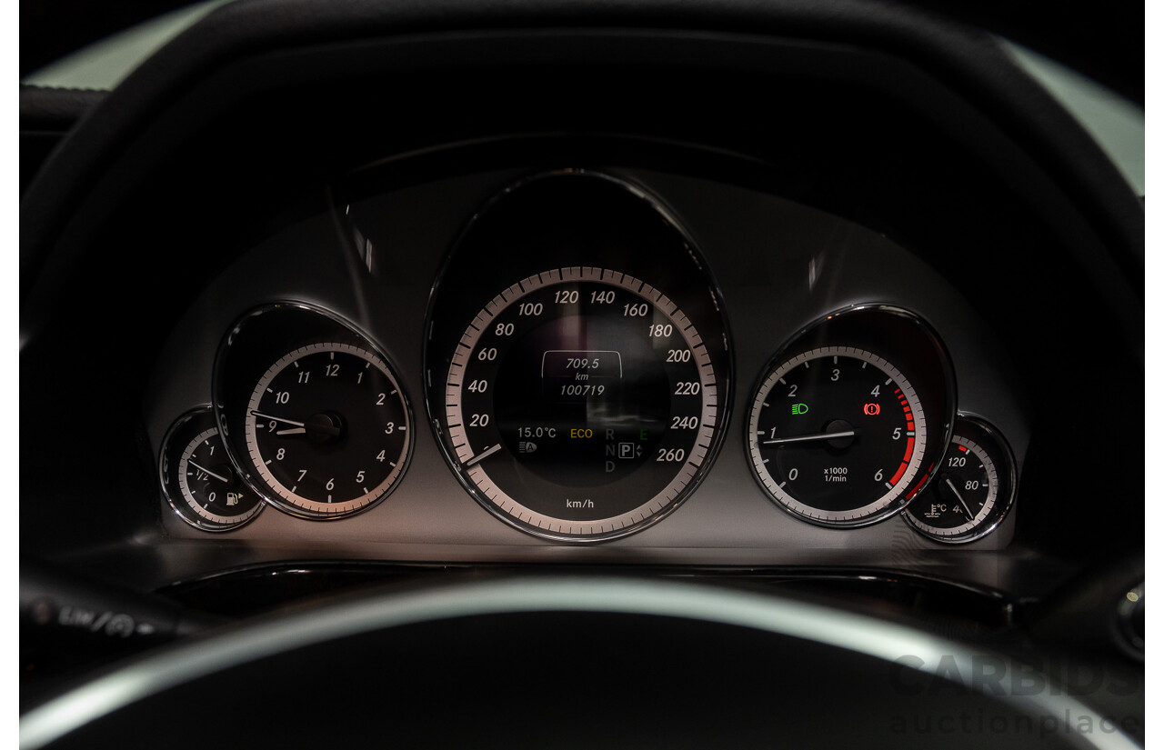 1/2013 Mercedes Benz E250 CDI 212 MY13 4d Sedan Iridium Silver Metallic Turbo Diesel 2.1L