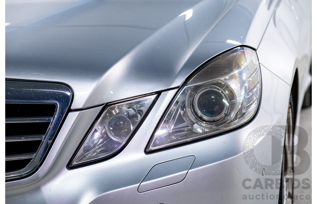 1/2013 Mercedes Benz E250 CDI 212 MY13 4d Sedan Iridium Silver Metallic Turbo Diesel 2.1L