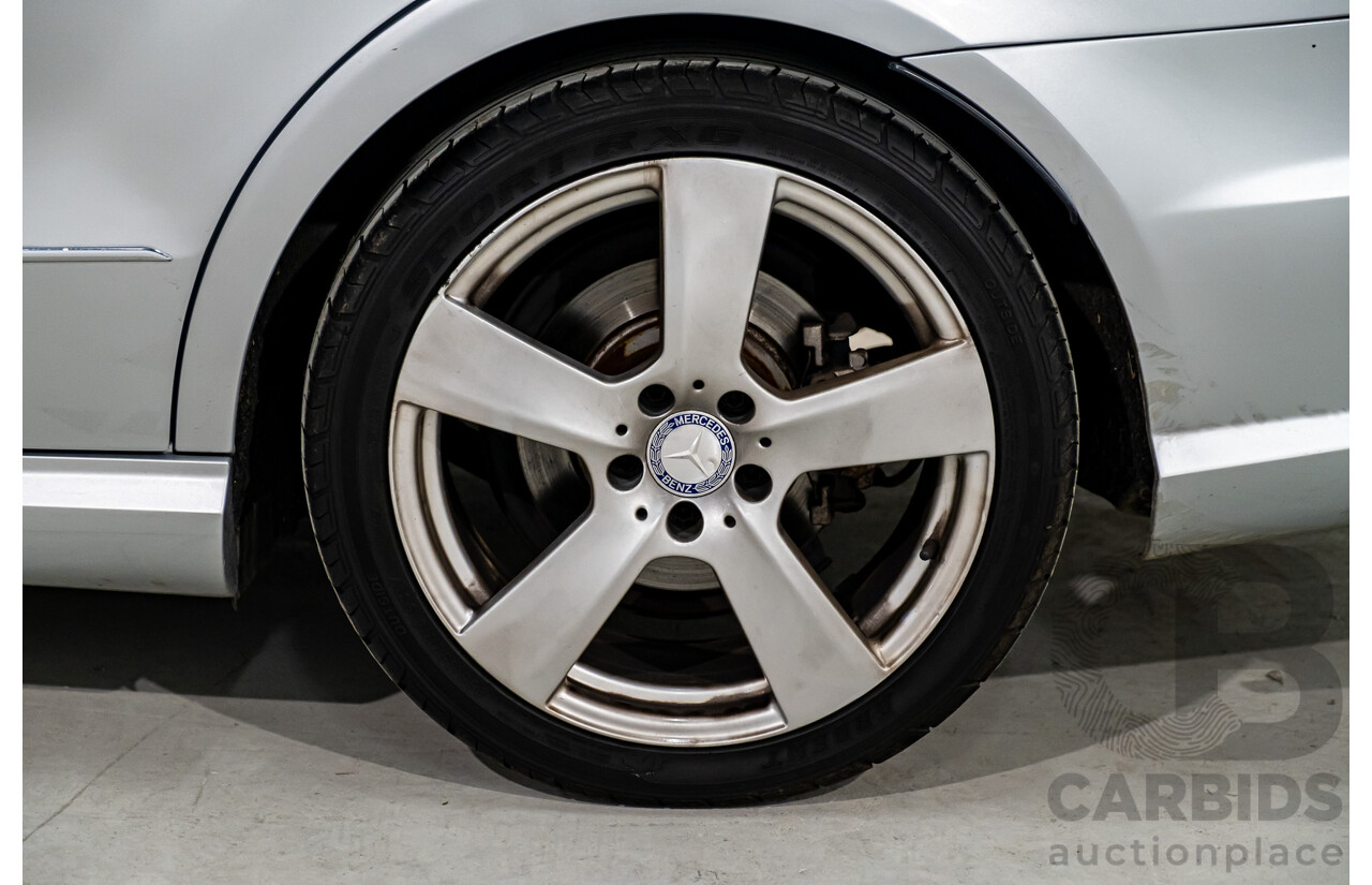 1/2013 Mercedes Benz E250 CDI 212 MY13 4d Sedan Iridium Silver Metallic Turbo Diesel 2.1L