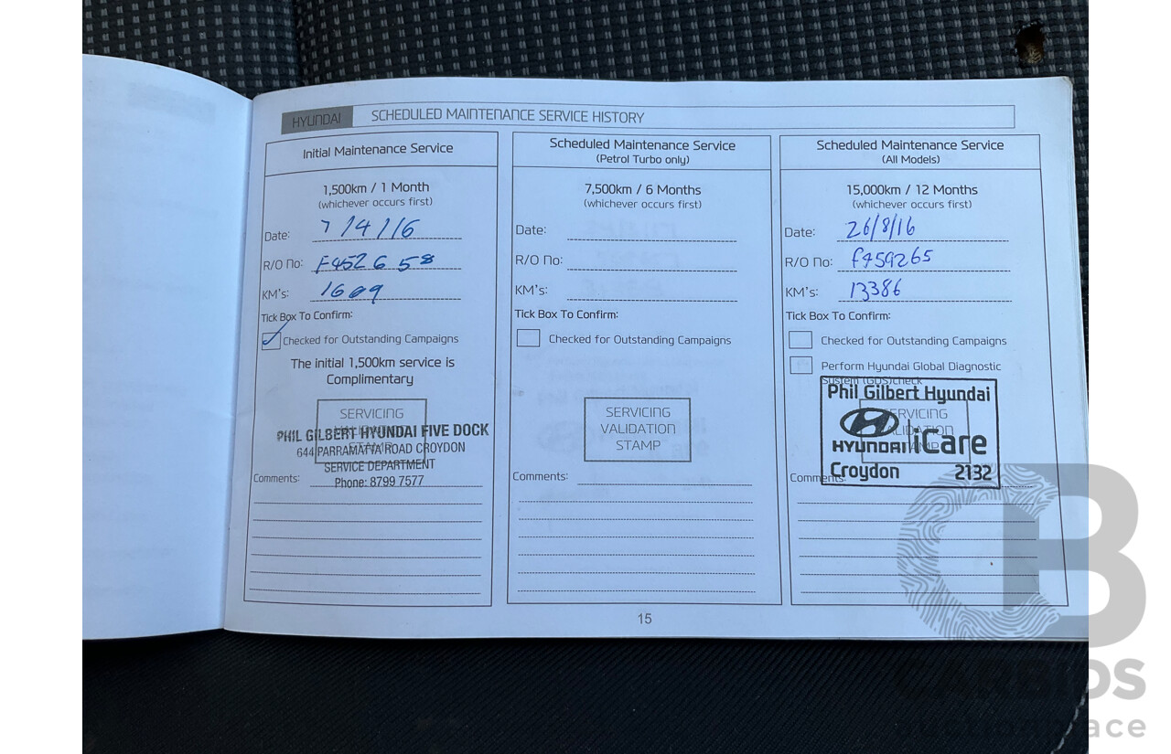 8/2015 Hyundai i30 Active GD MY14 5d Hatchback White 1.8L