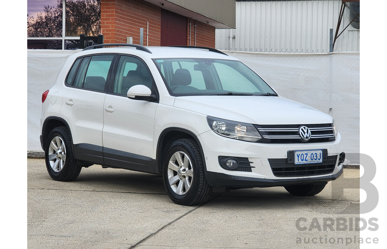 04/2013 Volkswagen Tiguan 103 TDI AWD 5NC MY13 4D Wagon White 2.0L