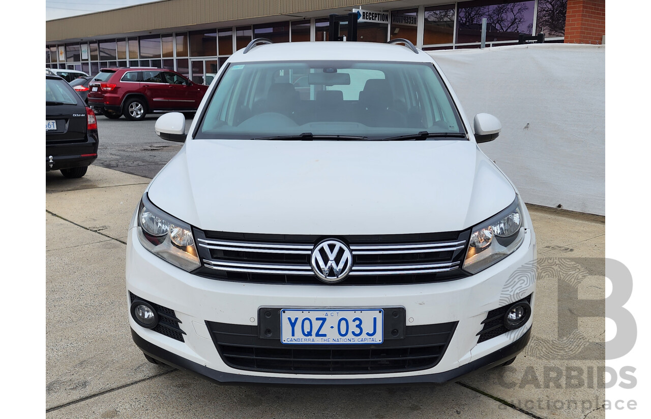 04/2013 Volkswagen Tiguan 103 TDI AWD 5NC MY13 4D Wagon White 2.0L