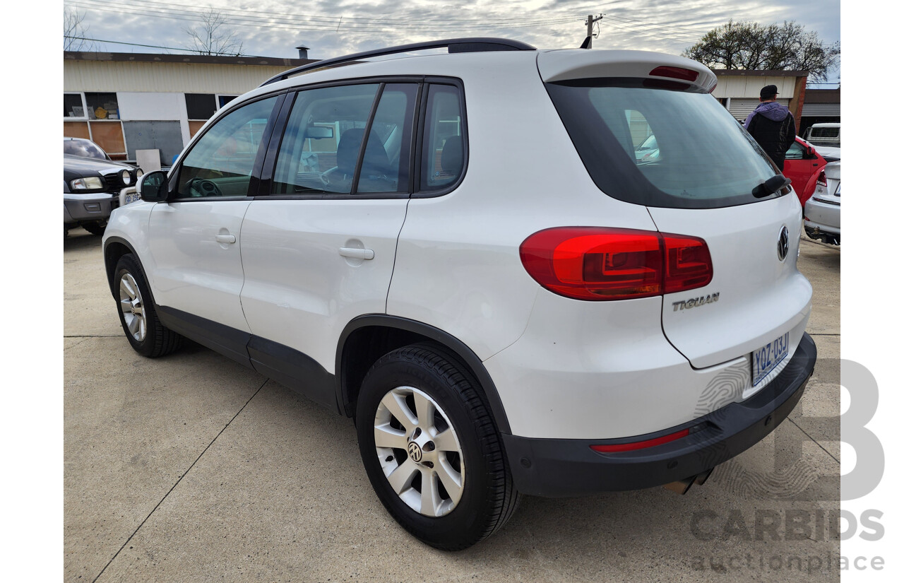 04/2013 Volkswagen Tiguan 103 TDI AWD 5NC MY13 4D Wagon White 2.0L