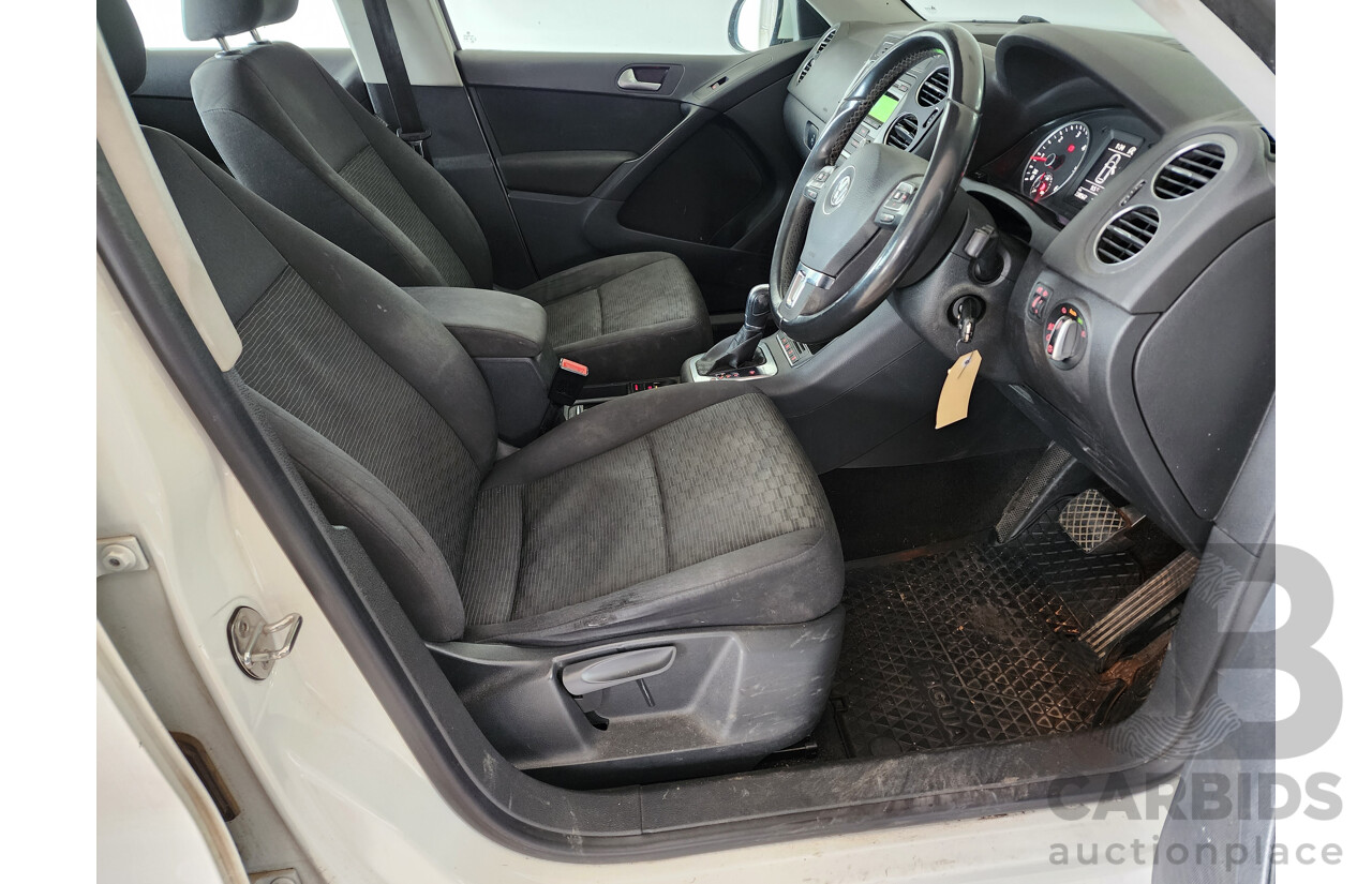 04/2013 Volkswagen Tiguan 103 TDI AWD 5NC MY13 4D Wagon White 2.0L