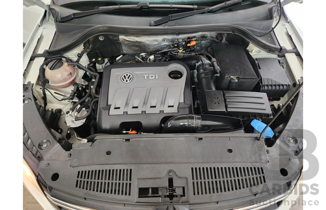 04/2013 Volkswagen Tiguan 103 TDI AWD 5NC MY13 4D Wagon White 2.0L