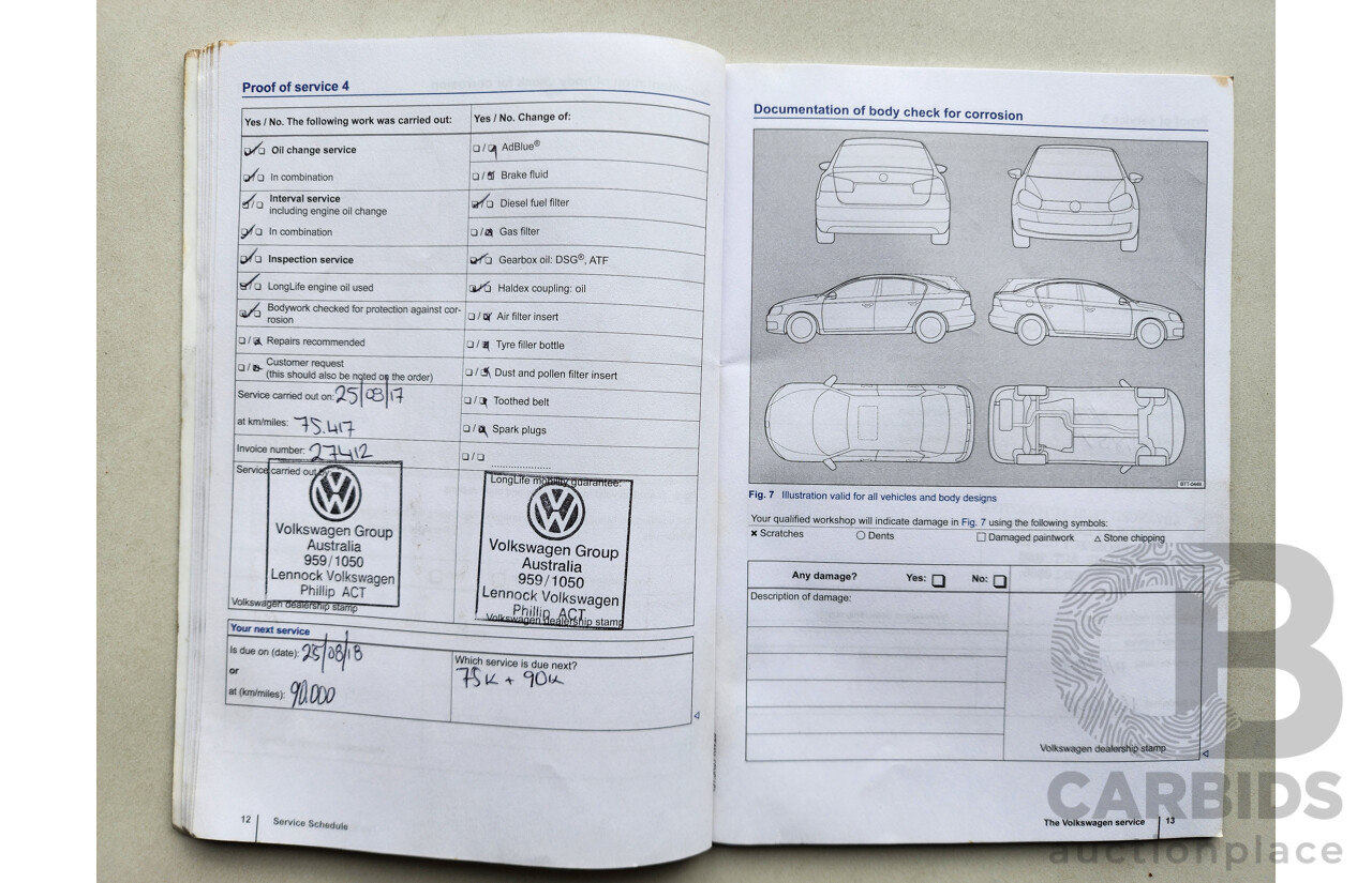 04/2013 Volkswagen Tiguan 103 TDI AWD 5NC MY13 4D Wagon White 2.0L