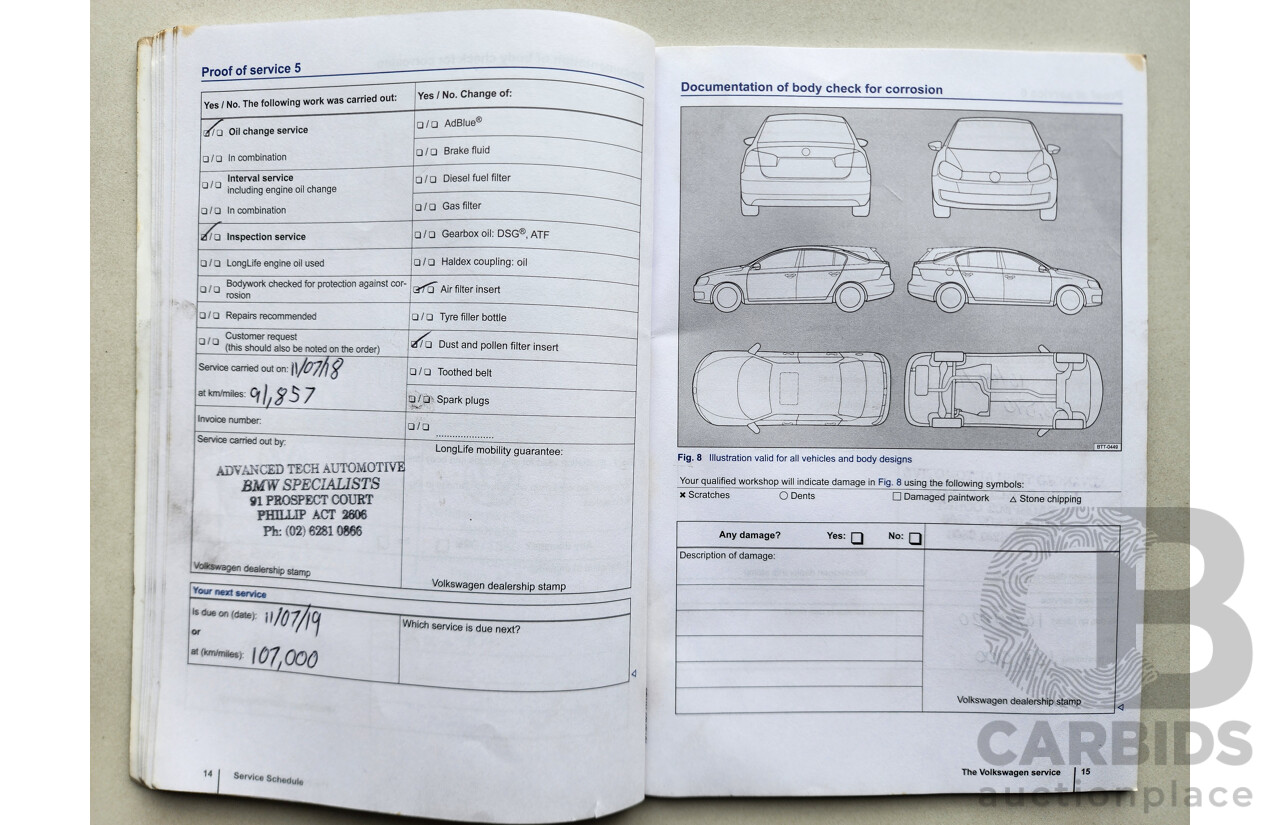 04/2013 Volkswagen Tiguan 103 TDI AWD 5NC MY13 4D Wagon White 2.0L
