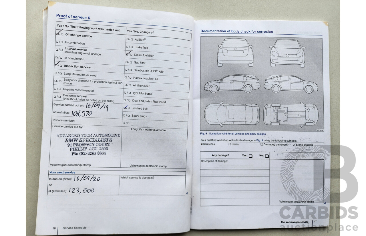 04/2013 Volkswagen Tiguan 103 TDI AWD 5NC MY13 4D Wagon White 2.0L