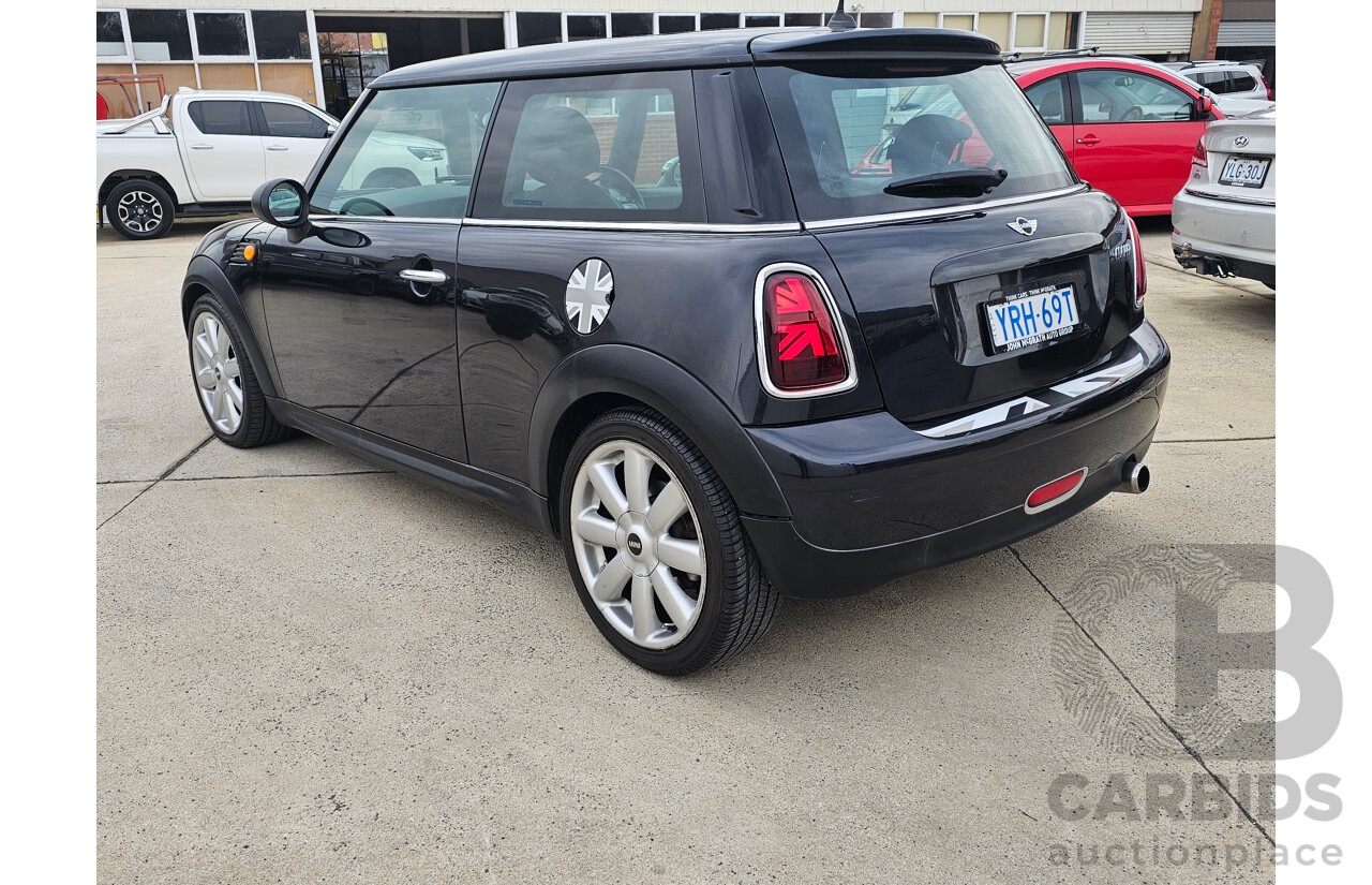 4/2008 Mini Cooper R56 2d Hatchback Astro Black 1.6L