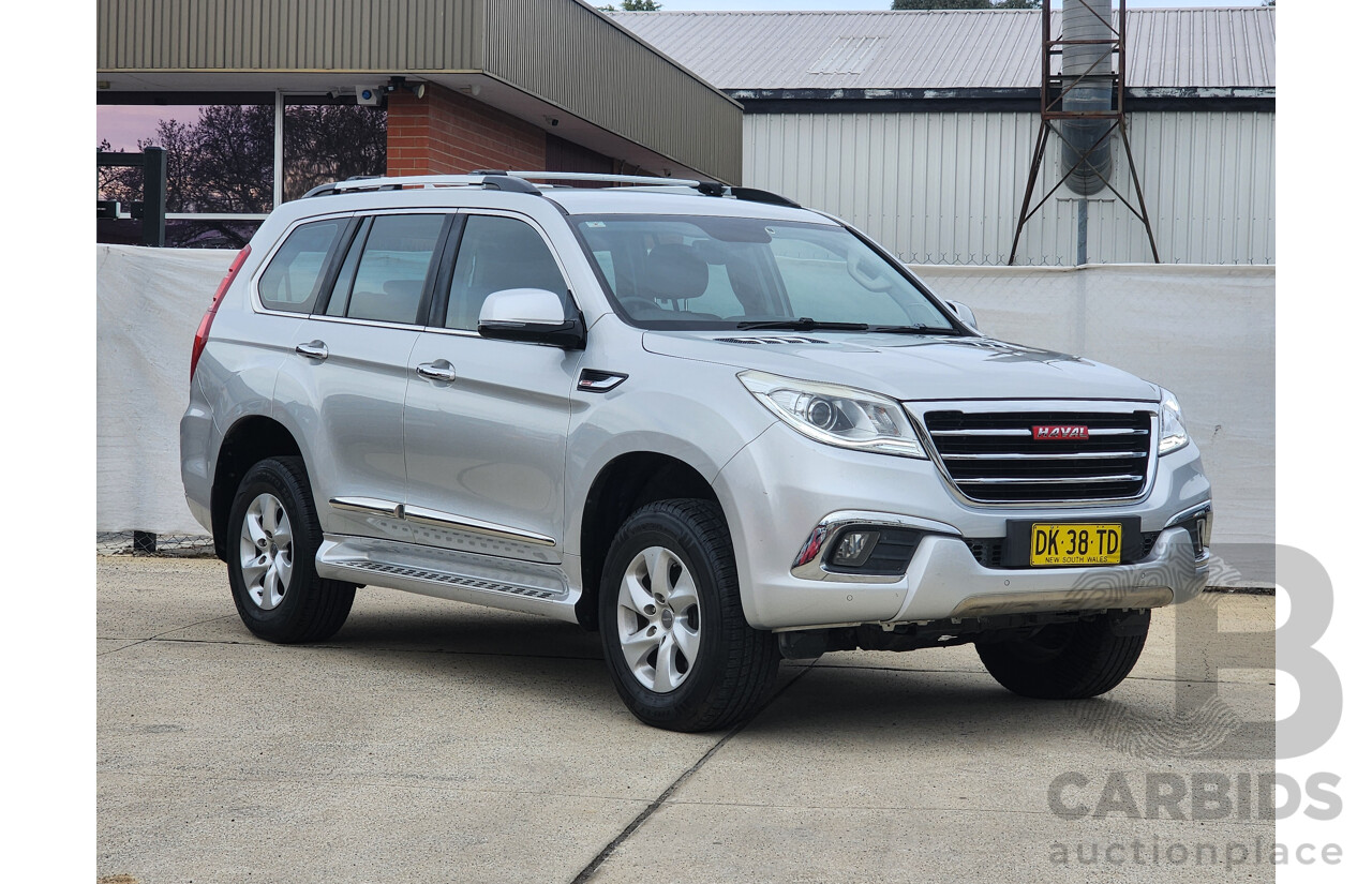 09/2015 Haval H9 PREMIUM (4x4) AWD  4D Wagon Silver 2.0L