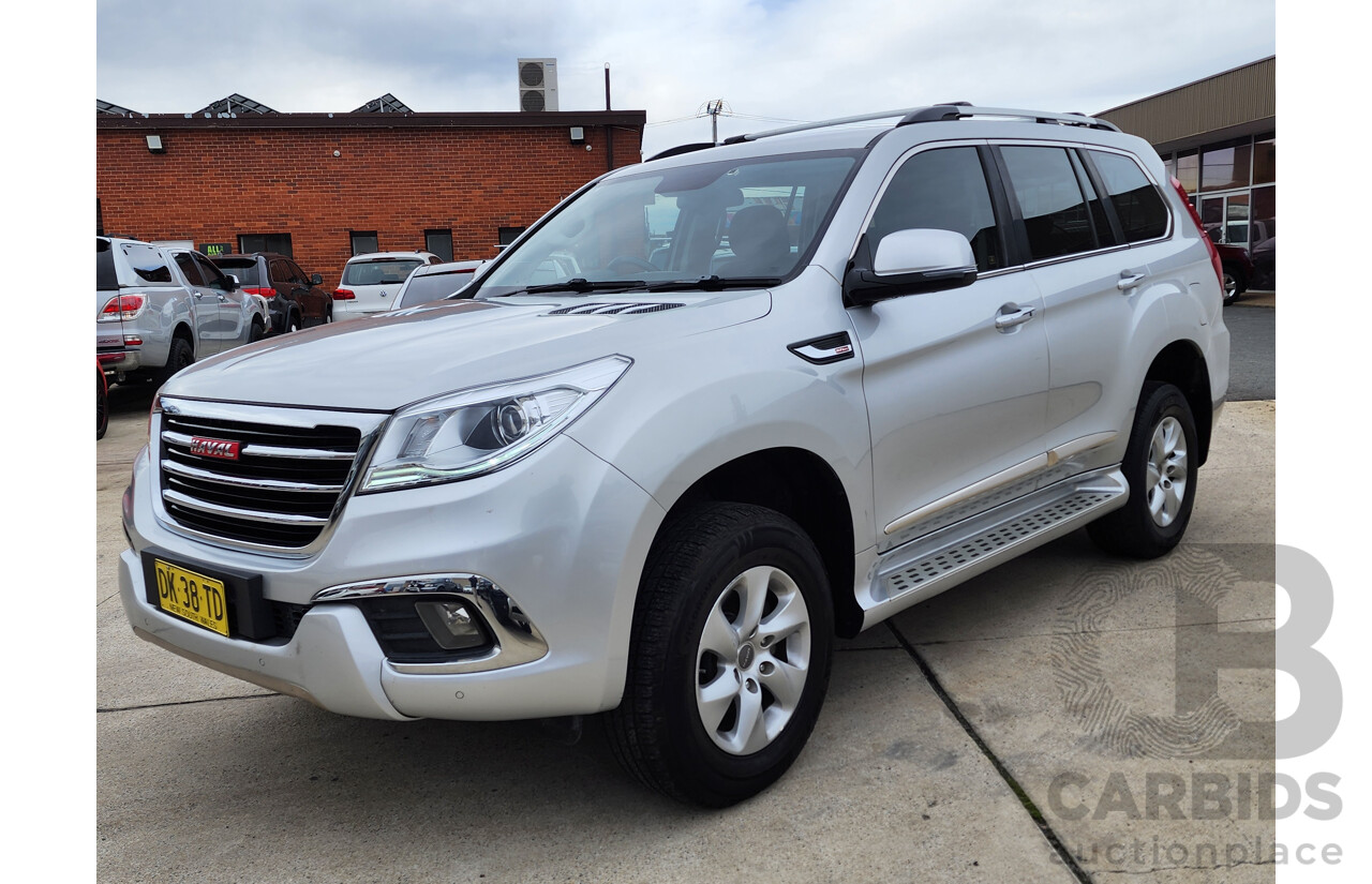 09/2015 Haval H9 PREMIUM (4x4) AWD  4D Wagon Silver 2.0L