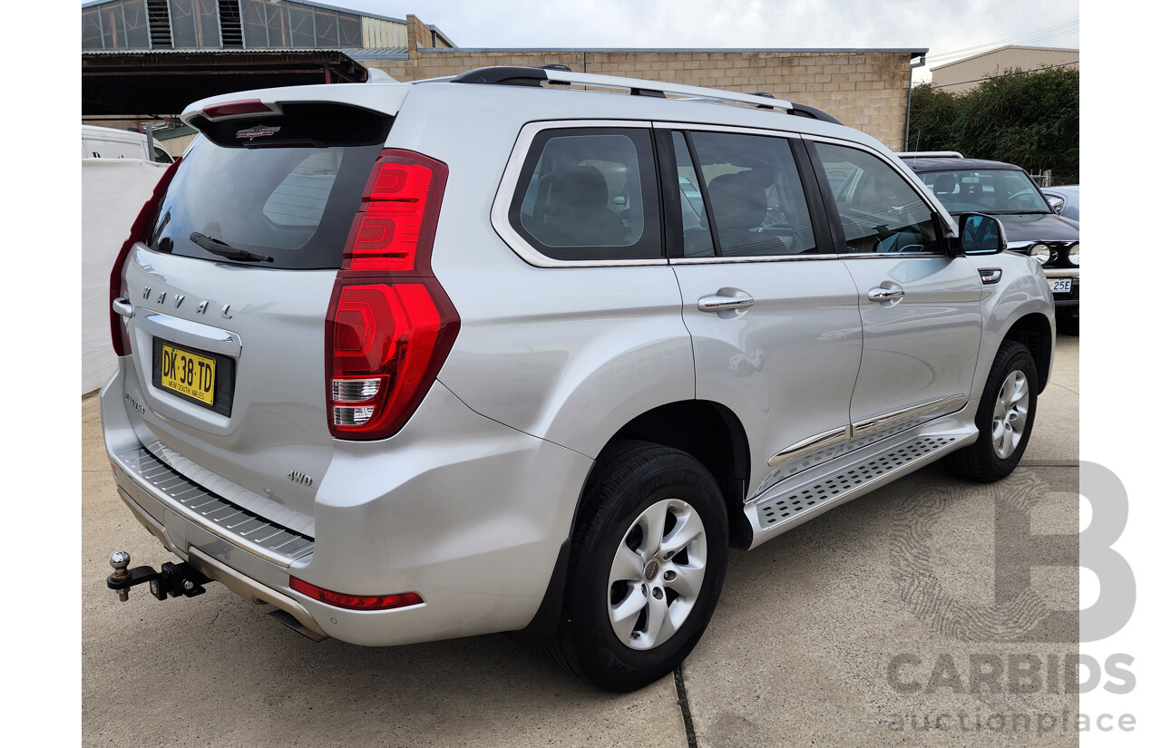 09/2015 Haval H9 PREMIUM (4x4) AWD  4D Wagon Silver 2.0L