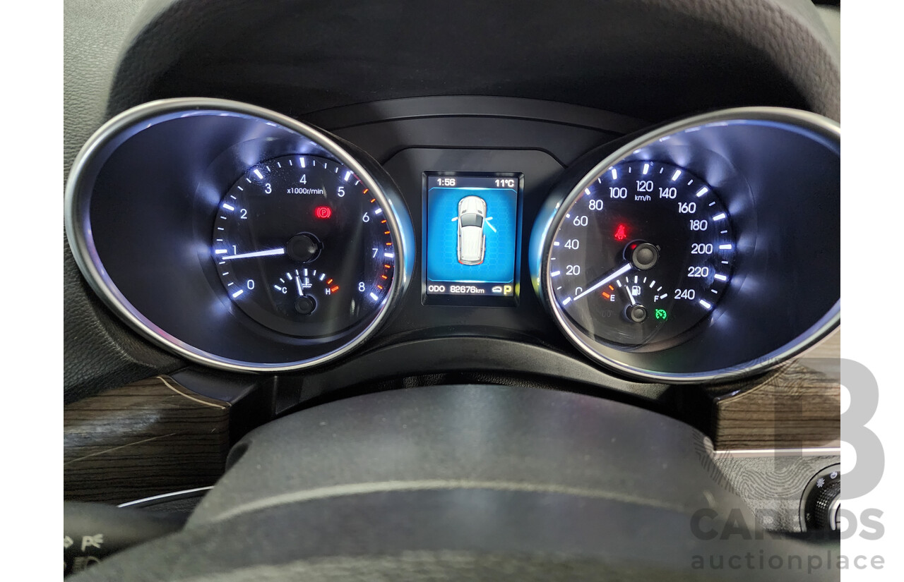 09/2015 Haval H9 PREMIUM (4x4) AWD  4D Wagon Silver 2.0L